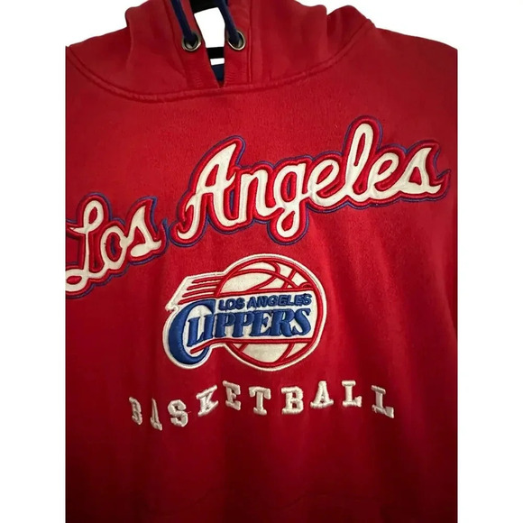 Unk USA Red Los Angeles Clippers Basketball NBA Hoodie Size XL - Picture 3 of 6
